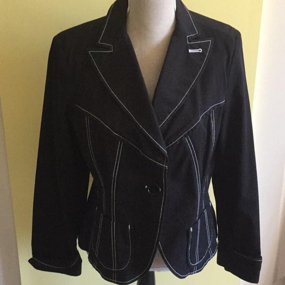 Worthington Black Blazer SZ 12